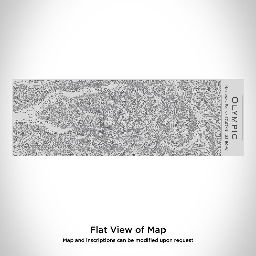 Olympic National Park - Washington Map Insulated Cup