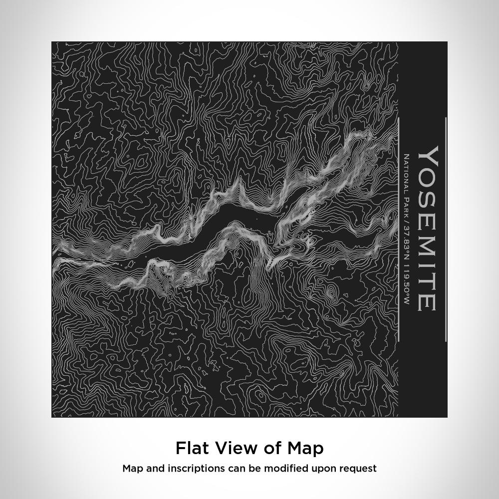 Yosemite National Park - California Map Tumbler in